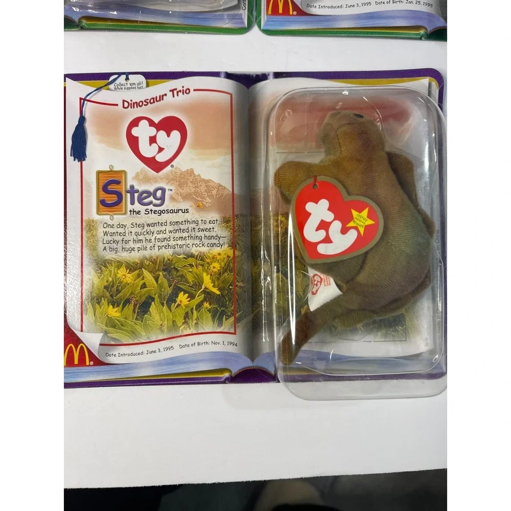 2000 TY Teenie Beanie Babies International McDonalds Toys Complete Set of 11‎